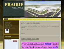 Tablet Screenshot of prairieschool.org